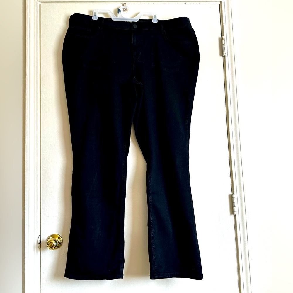Black Mid Rise Jeans